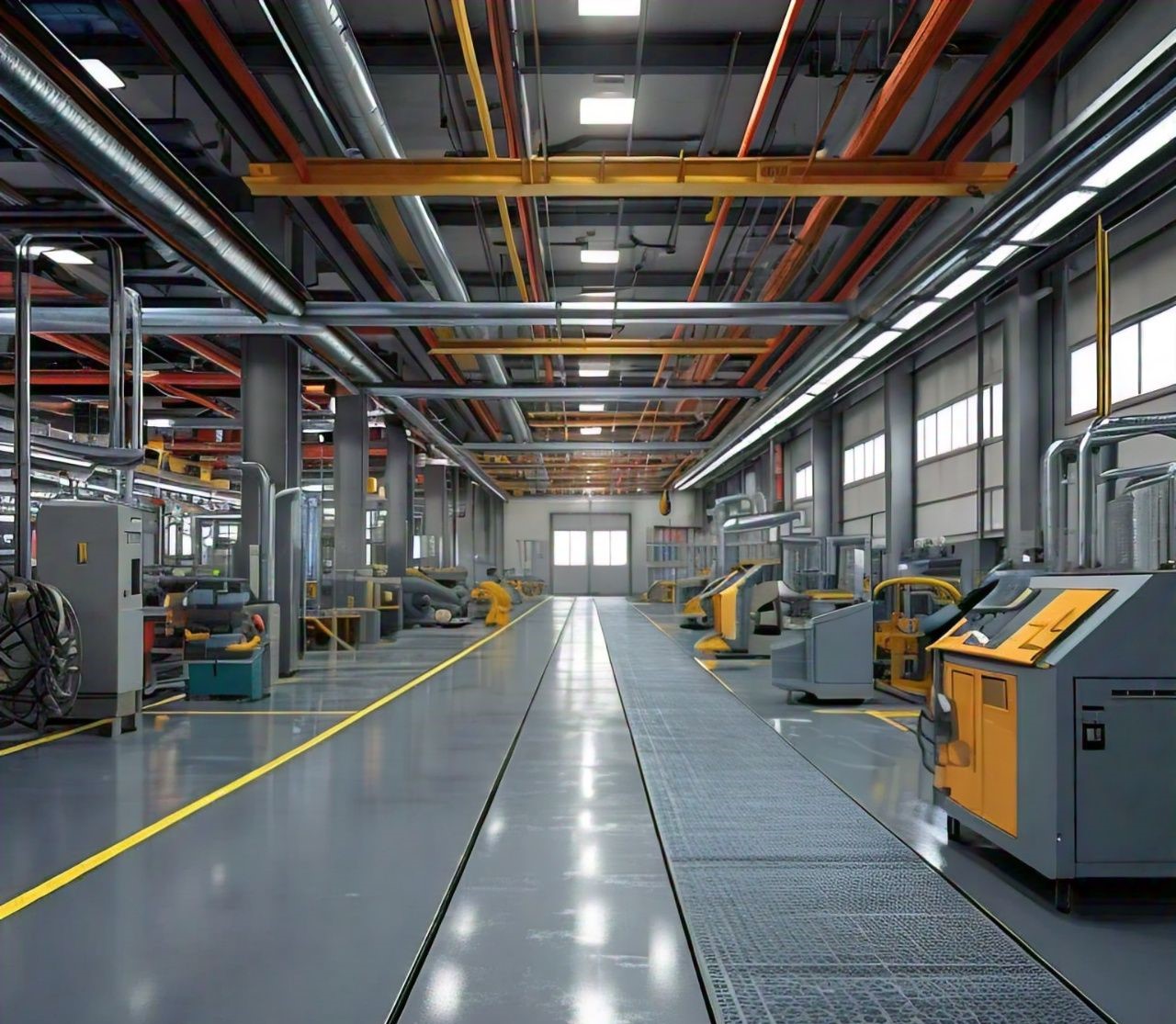 ESD epoxy flooring for static control in industrial and electronic facilities by MH Corp